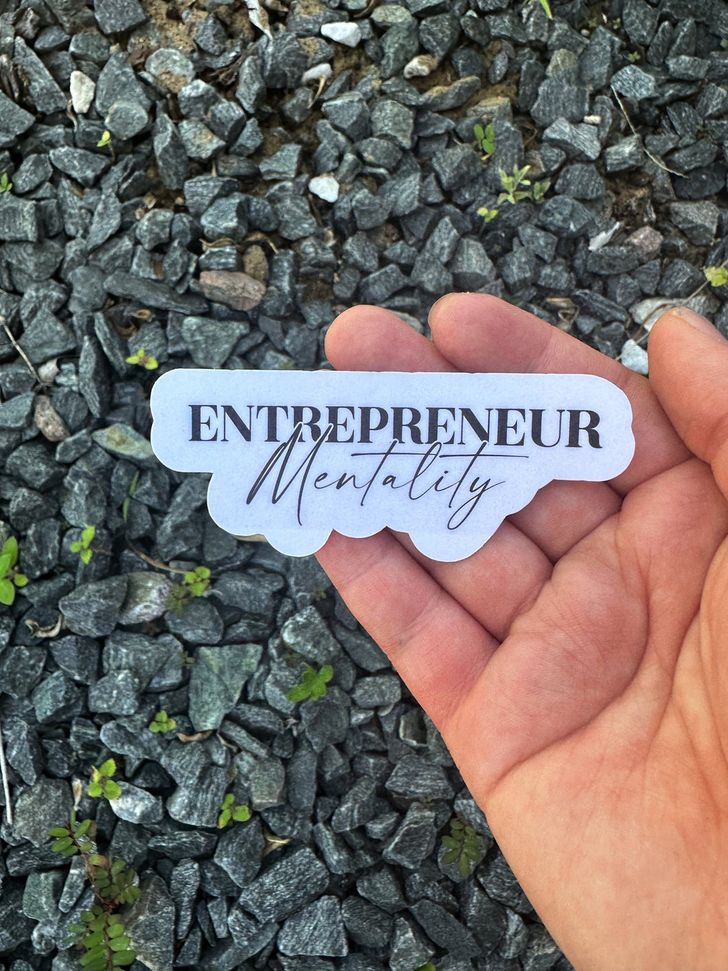 Entrepreneur Mentality Sticker