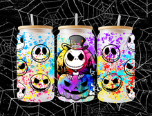 Load image into Gallery viewer, Pumpkin King Glass Can
